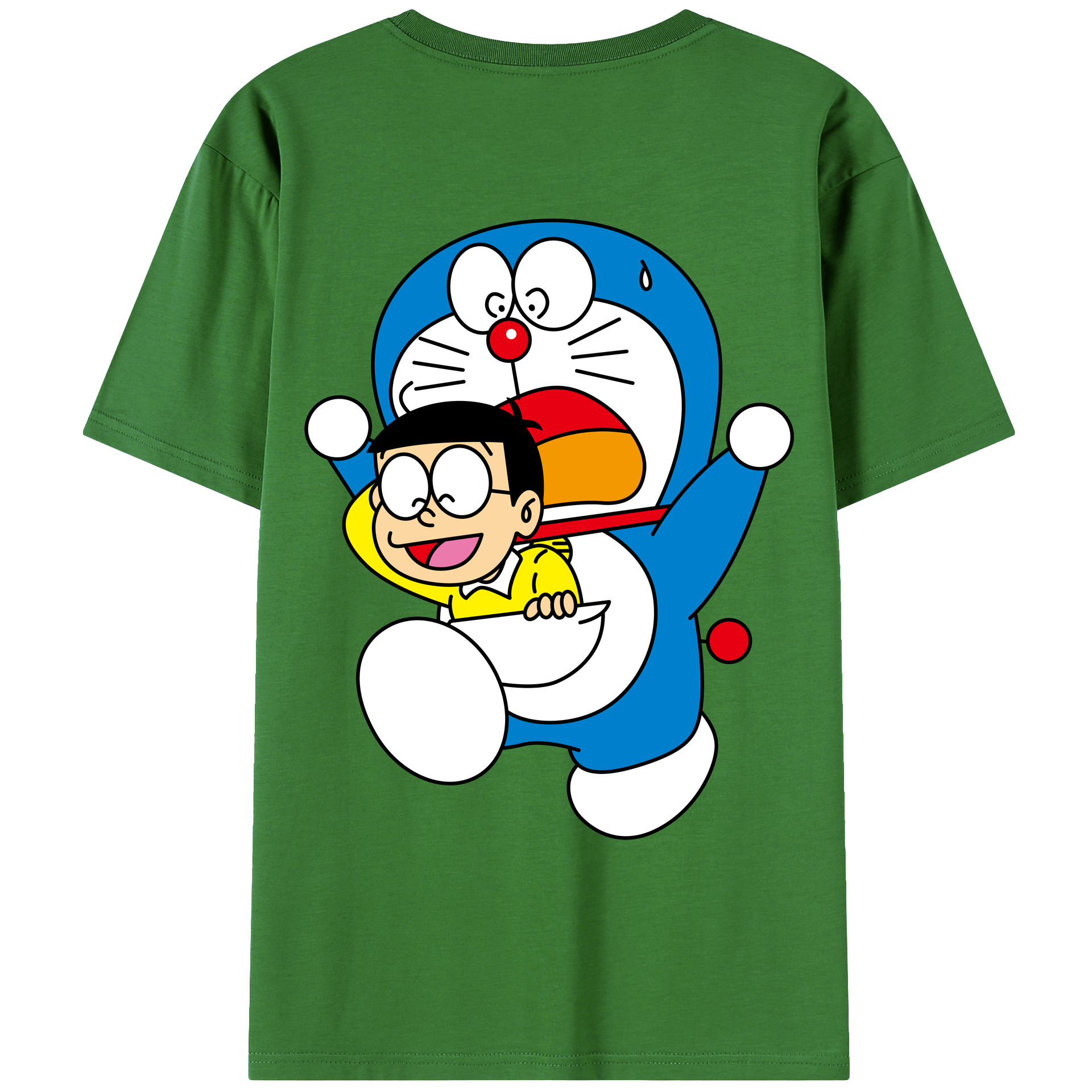 （画像用） ドラえもん Doraemon レディース半袖Tシャツ(バックプリント)